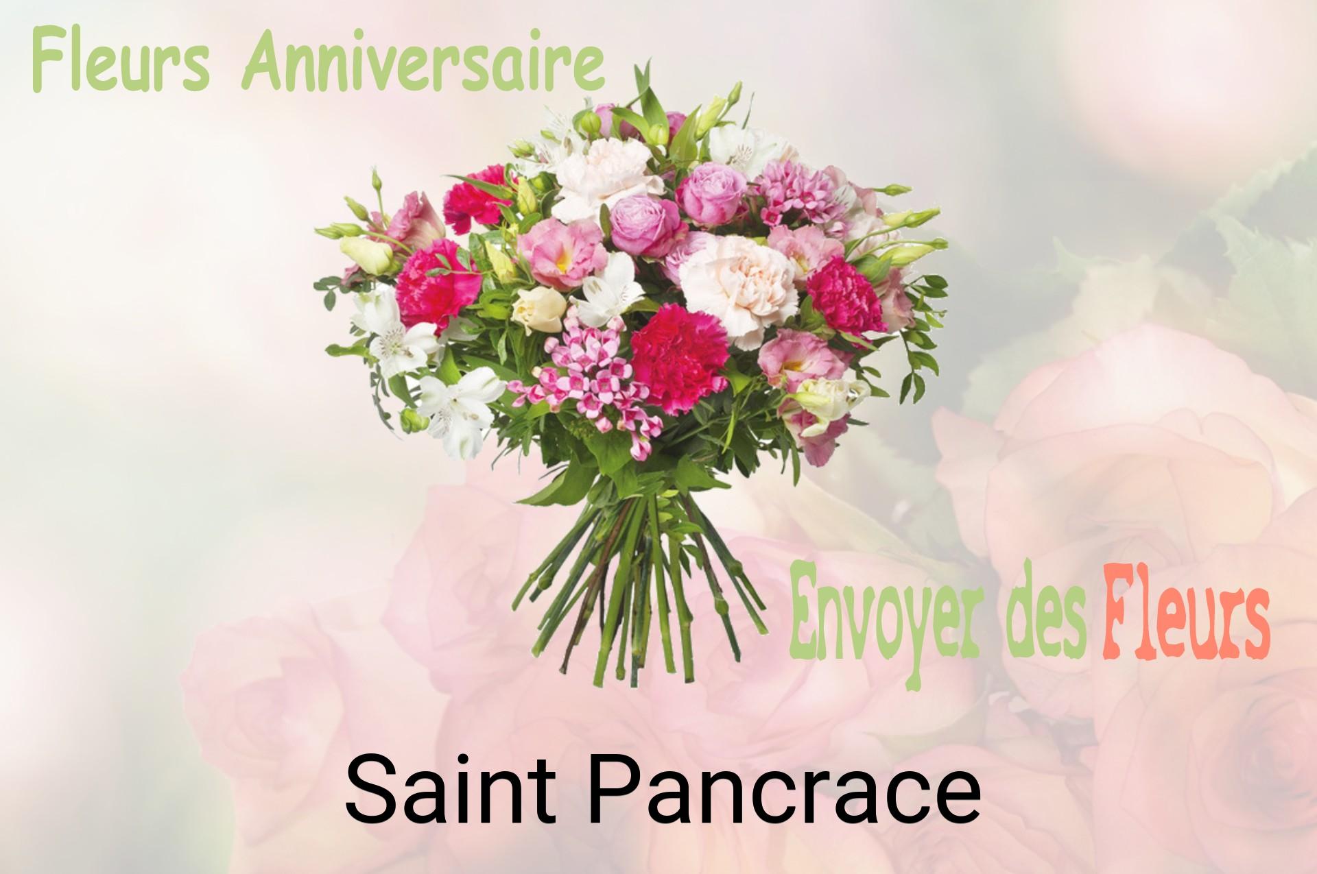 Bouquet de fleurs d’anniversaire livré à Saint-Pancrace