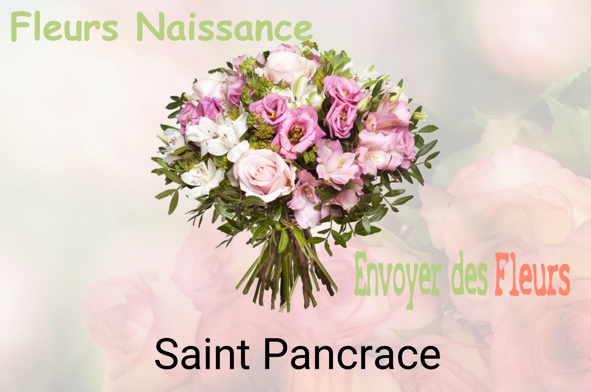 Bouquet de fleurs de naissance livré à Saint-Pancrace